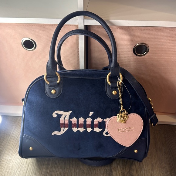 Blue Juicy Couture satchel - Picture 1 of 3